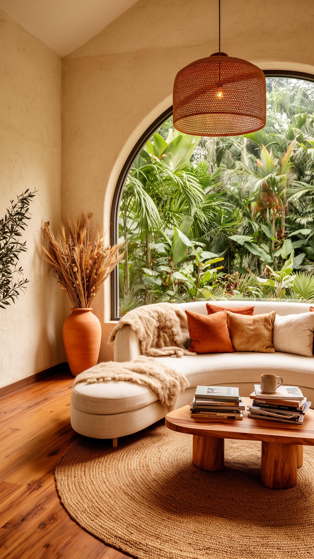 Interior del lounge en Rebequet